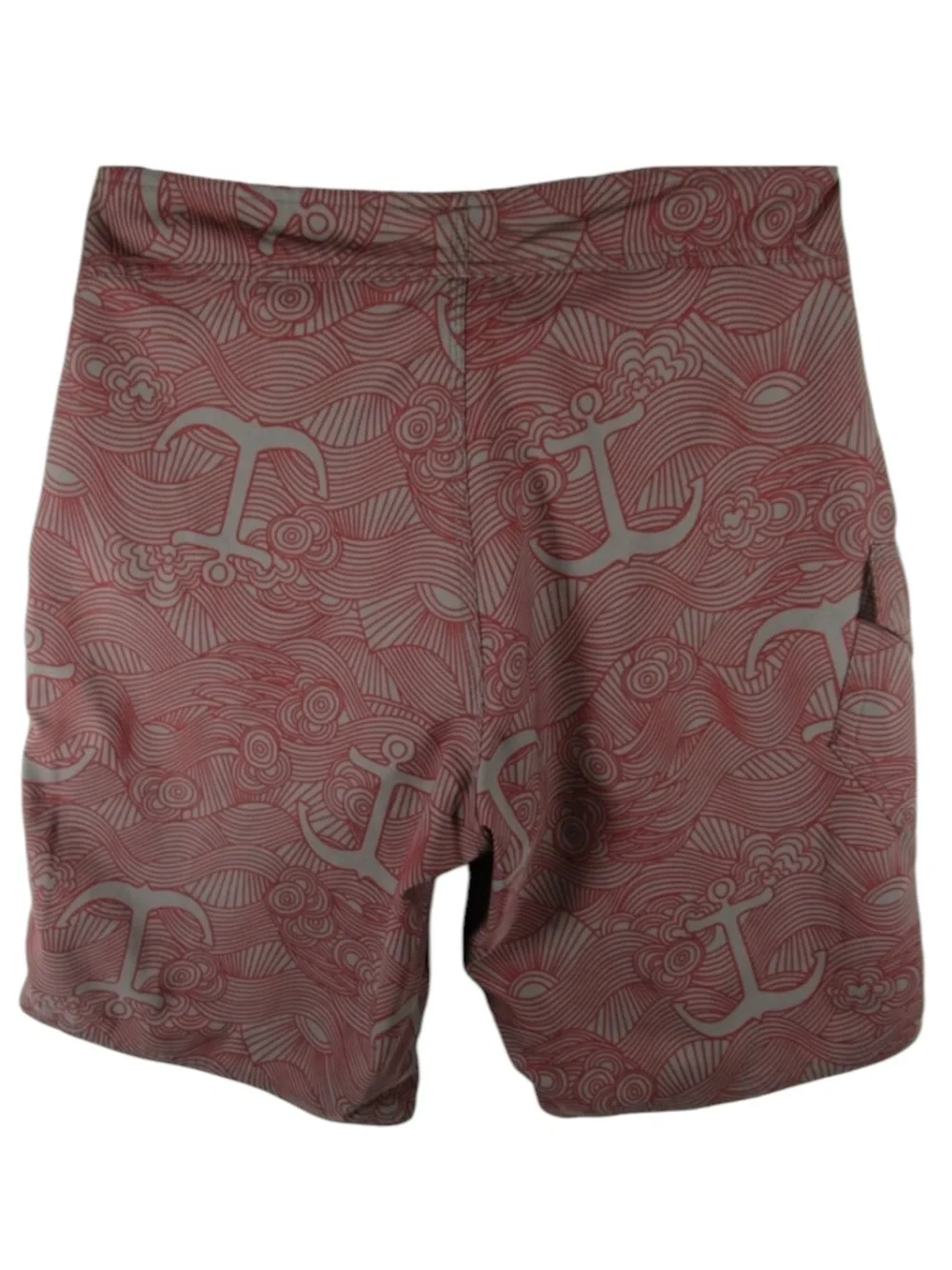 THE NORTH FACE Men's Anchor Wave Print Swim Board Shorts Size 38